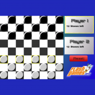 Игра онлайн FG checkers