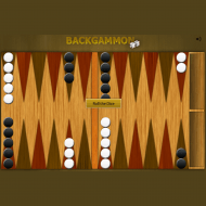 Игра онлайн Gold backgammon