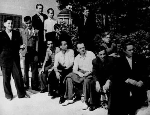 Команда Ленинграда - чемпион СССР среди юношей 1949 года
